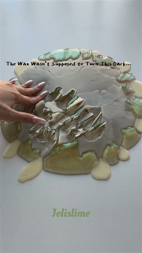 The Mystery of the Dark Wax Slime