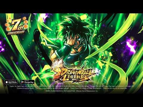DRAGON BALL LEGENDS 7th Anniversary – "LL Transforming Super Broly" Joins the Fight!