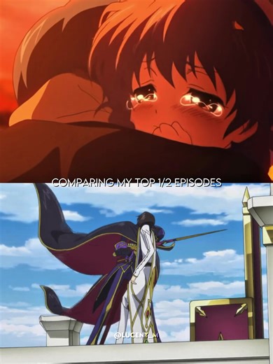 Top Anime Episodes: Clannad and Code Geass