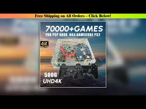 2025 NEW X9 Retro Mini Game Box Super Console Built-in 70000+ Games Emulators Accessories 4K HD