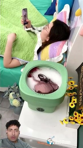 Amazing mini washing machine #youtubeshorts #gadgets #goodthing #ilovegadgets
