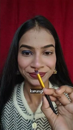 Blue Eye Makeup Tutorial 😍 || #shorts