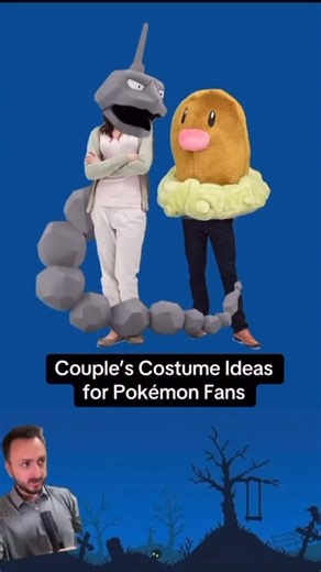 Here are some couples costume ideas for Pokémon fans! . #pokemonfans #couplescostumes #onix #mimikyu #cubone #halloween | Pen Paladin