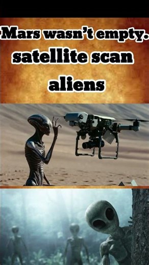 Satellite Scan the mars and what scan ?? #hfy #alien #ai #movie #space #alienattack #film #shorts