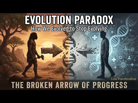 The Evolutionary Paradox: How Humans EVOLVED to Stop Evolving | History for Sleep