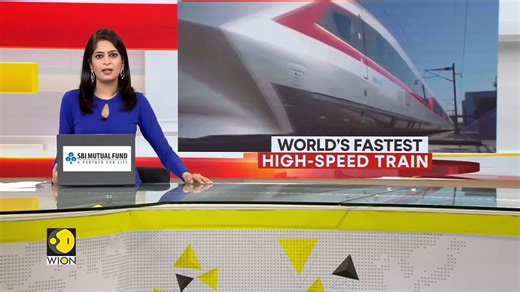 World’s fastest high-speed train begins testing
