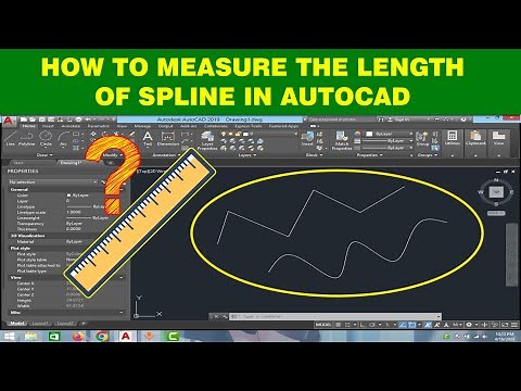 HOW TO MEASURE LENGTH OF SPLINE IN AUTOCAD