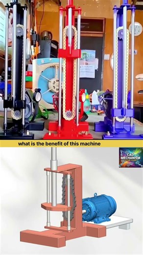 99% People Can’t Name This CAD Mechanism 😳⚙️#mechanicalengineering#mechanism#engineering#solidworks