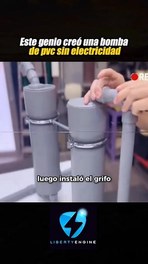 Este hombre es un genio absoluto! Usando tuberías de PVC, construye una bomba de agua innovadora que no necesita electricidad ni aceite. Mira cómo lo hace paso a paso. #InventosCaseros #BombadeAgua #PVC #SinElectricidad #GenioCreativo #HazloTuMismo | Crazy Channel