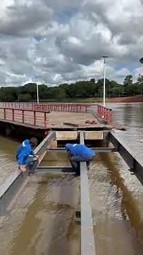 Semae inicia reconstrução de passarela da Represa, em Rio Preto