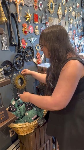 4.5K views · 146 reactions | WCW shop crew’s favorite things: Part 1. Alison picks her 3 fav things in the shop. (Please note: we don’t ship curated items. They are available in store only.) Butterfly cloche @preservedbye.wolf 曆 Alison’s fit is from @modernmillievintage . . . #witchcitywicks #salemma #salemsmallbusiness #wcwcrew | Witch City Wicks | Facebook