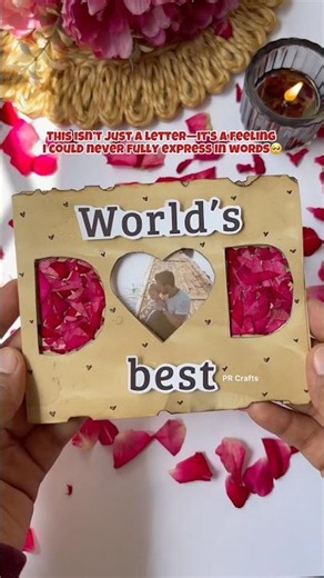 Handmade letter for papa 🥺|| #fathersdayspecial #handmadeletters #handmade #letterart #viralvideos
