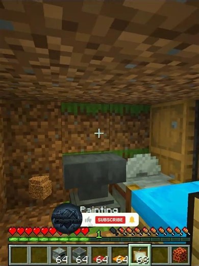 when I have 2 min t build a base#minecraft #gaming #subscribe