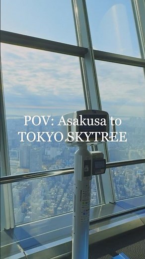 POV: Walking from Asakusa to Tokyo Skytree 🚶‍♀️✨