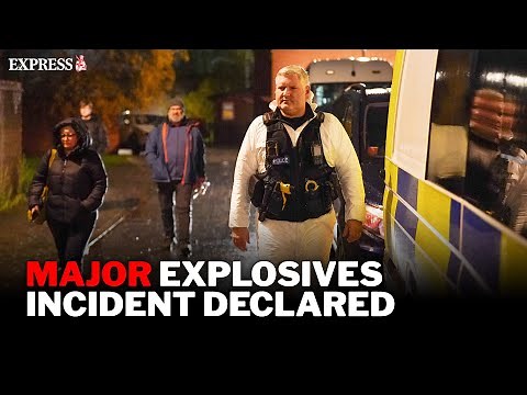 MAJOR incident in Derby as 200 homes evacuated and two arrested in explosives raid