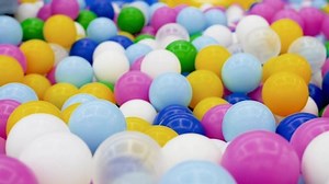 4k Dolly Footage Pool Full Colorful Stock Footage Video (100% Royalty-free) 1041329503 | Shutterstock