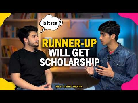 Open Doors Scholarship: Do Runners-Up Get Fully Funded Scholarships? | Meet Abdul Wahab