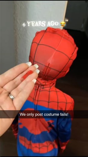 Costume Fails on Instagram: "When your Amazon order lies to your face 😭📦 Music by: @smoke - Guac #CostumeFails #DIYDisaster #EpicFails #HalloweenGoneWrong #FunnyCostumes #CosplayFails #WardrobeMalfunction #CostumeIdeas #LaughOutLoud #ComedyGold"
