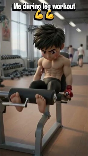 Leg workout is great but my legs disagree #motivationalvideo