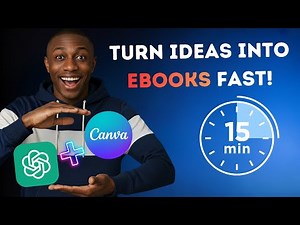 How to Create EBook Using ChatGPT and Canva For Free