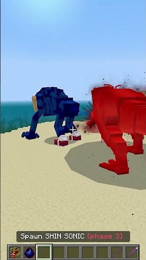 PARASITIC T-REX vs SONIC PHASE 3 BY GECHCRAFT