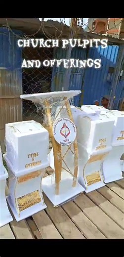 Metallic church pulpits and offerings boxes 254793626179 | George's Podiums