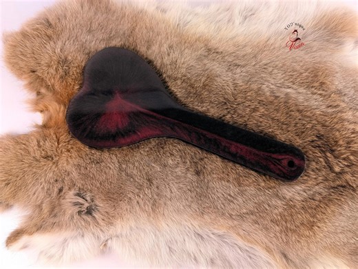 BDSM Red & Black Spanking Paddle, Impact Play Paddle, Unique Handmade Adult Kink Fetish Mature Impact Toy, Discipline Punishment Paddle - Etsy