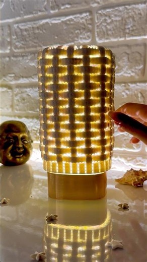 $1 DIY Shelf Liner Lamp⚜️