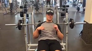 This is an excellent ab exercise that works your entire core as well as your chest and even your shoulders. Keep the weight above your head through-out the entire movement. Start light, the form is a little bit tricky with this one! | MP45 Workout