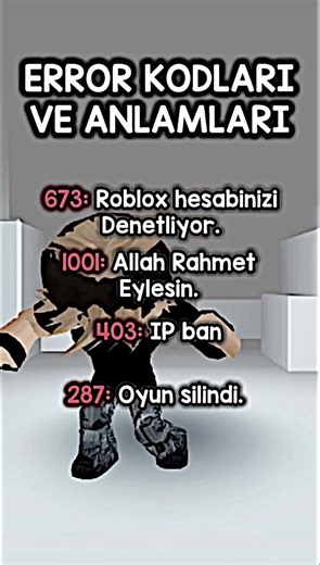 Error code: 🧑‍💻 #kesfet #errorcode #roblox #fyp