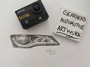 How To Draw A Realistic Headlight