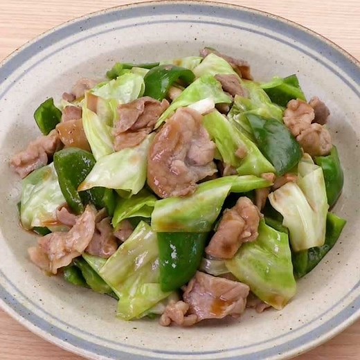 炒めて簡単♪ 豚肉とキャベツとピーマンのポン酢炒めのレシピ動画・作り方 | デリッシュキッチン