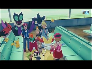 Kalos team finally goodbye everyone | Cartoon anime #POKEMON XYZ