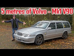 Where the V90 began - white block Volvo estate waftiness