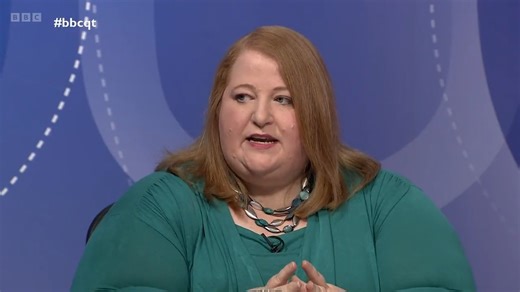 4.9K views · 215 reactions | “A blind man on a galloping horse would see this for what it is. Essentially what we have here is the government wanting to deflect from a bad news day” Alliance’s Naomi Long says she welcomes the windfall tax but questions the timing of its announcement. | BBC Question Time | Facebook