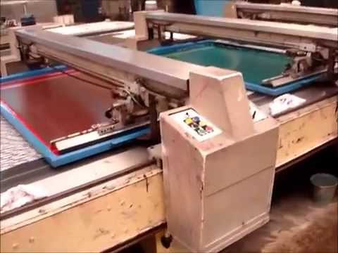 Fabric Printing machine / Máquina para estampado de Tela