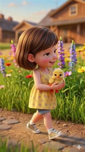 Crying Baby Chick Stuck in the Farm 🐥 | Kids Cartoon Rescue Story