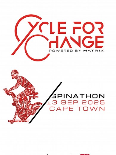 The ride begins here. Cycle for Change isn’t just about fitness — it’s about legacy, access, and impact. Every spin supports a purpose greater than ourselves. Sign up now: https://tinyurl.com/2c8zttmy #CycleForChange #FitnessWithPurpose #LegacyInMotion #MatrixFitnessSA