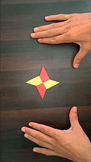 Paper Ninja Star Tutorial ⭐ | How to Make a Paper Shuriken