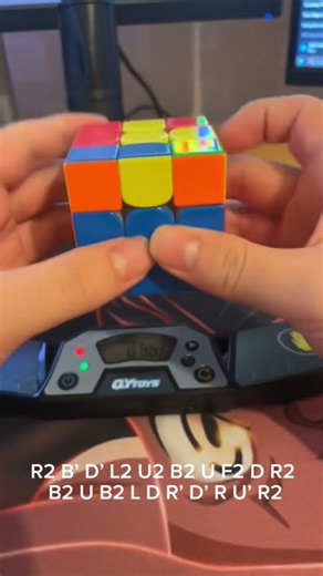 Cubers know this pain.. #speedcube #rubikscube #fail