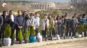 Earth Day Tree Planting with Students Students celebrate Earth Day by planting trees, learning about environmental responsibility, and understanding the importance of sustainability through hands-on experience. T.Ali | Leaders Private School : قوتابخانەی لیدەرسی بنەڕەتی ناحکومی
