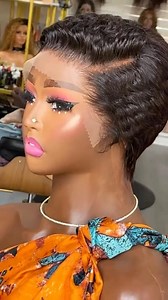 64K views · 642 reactions | ☀️ It’s SUMMER TIME, and every girl deserves that one perfect pixie! ‍♀️✨ Meet your new fave:  Pre-styled  Absolutely glueless  Beginner-friendly & ready to slay! Who wants this summer baddie?  collection date will be communicated | Maj'z Unique Initiative | Facebook