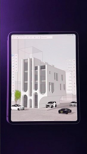 SketchUp 3D modeling on Ipad