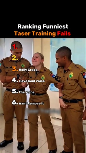 Ranking Funniest Taser Training Fails