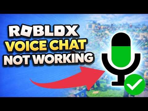How To Fix Roblox Voice Chat Not Working (Mic Fix 2026)