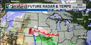 Short lived break from the snow but more arrives later