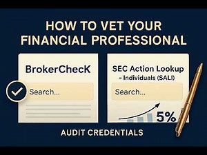 Investment Advisor vs. Broker