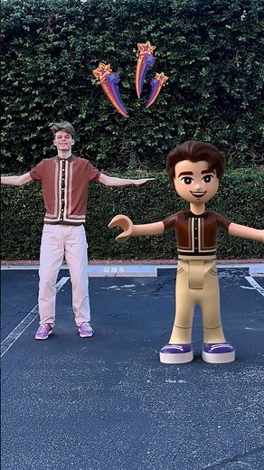 LEGO turned me into a mini-doll! Celebrate the LEGO Friends Dance Off Experience on LEGO.com! #ad