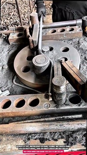 High-Torque Manual Rebar Bending Tools for 12–16 mm Steel Bars
