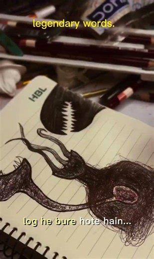 Pov: overthinking kills your happiness/dark art | scketch |tutorial |scketch tutorial | #short #diy